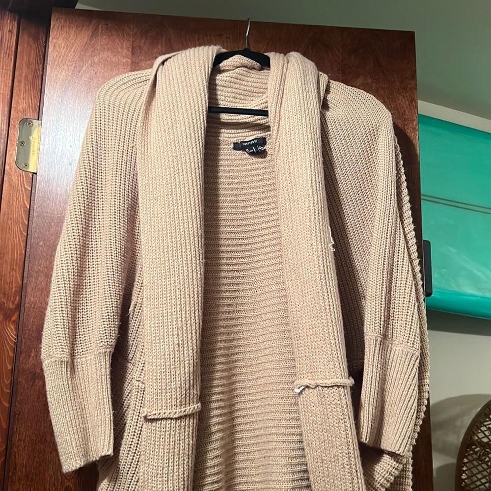 Forever 21 oversized circle sweater